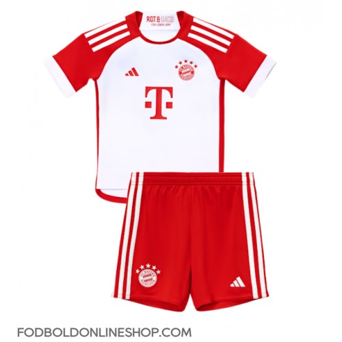 Bayern Munich Hjemme Trøje Børn 2023-24 Kortærmet (+ Korte bukser)